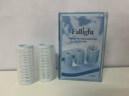 [Fallight Non-electric hair rollers]-Self-Grip Non-Electric Hair Rollers Set - 3-Size Velcro Curlers for Heatless Styling