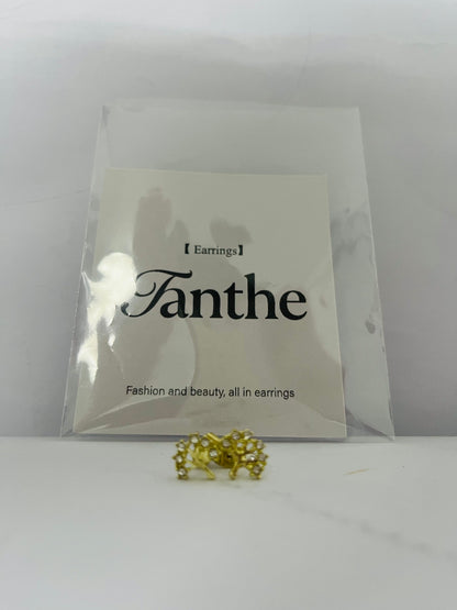 Fanthe Heart Earrings for Women – 14k Gold Plated Statement Earrings, Romantic Jewelry Gift for Her, Hypoallergenic, Cute Fashion Earrings for Everyday or Special Occasion