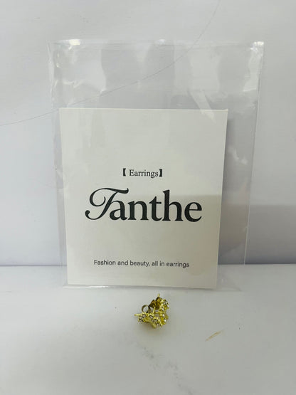Fanthe Heart Earrings for Women – 14k Gold Plated Statement Earrings, Romantic Jewelry Gift for Her, Hypoallergenic, Cute Fashion Earrings for Everyday or Special Occasion