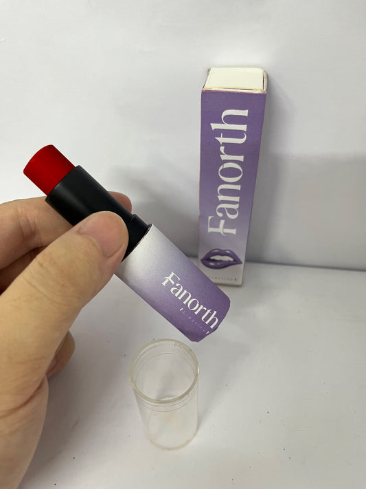 Fanorth Velvet Matte Red Lipstick, Long-Lasting & Highly Pigmented, A Must-Have for Premium Lip Look