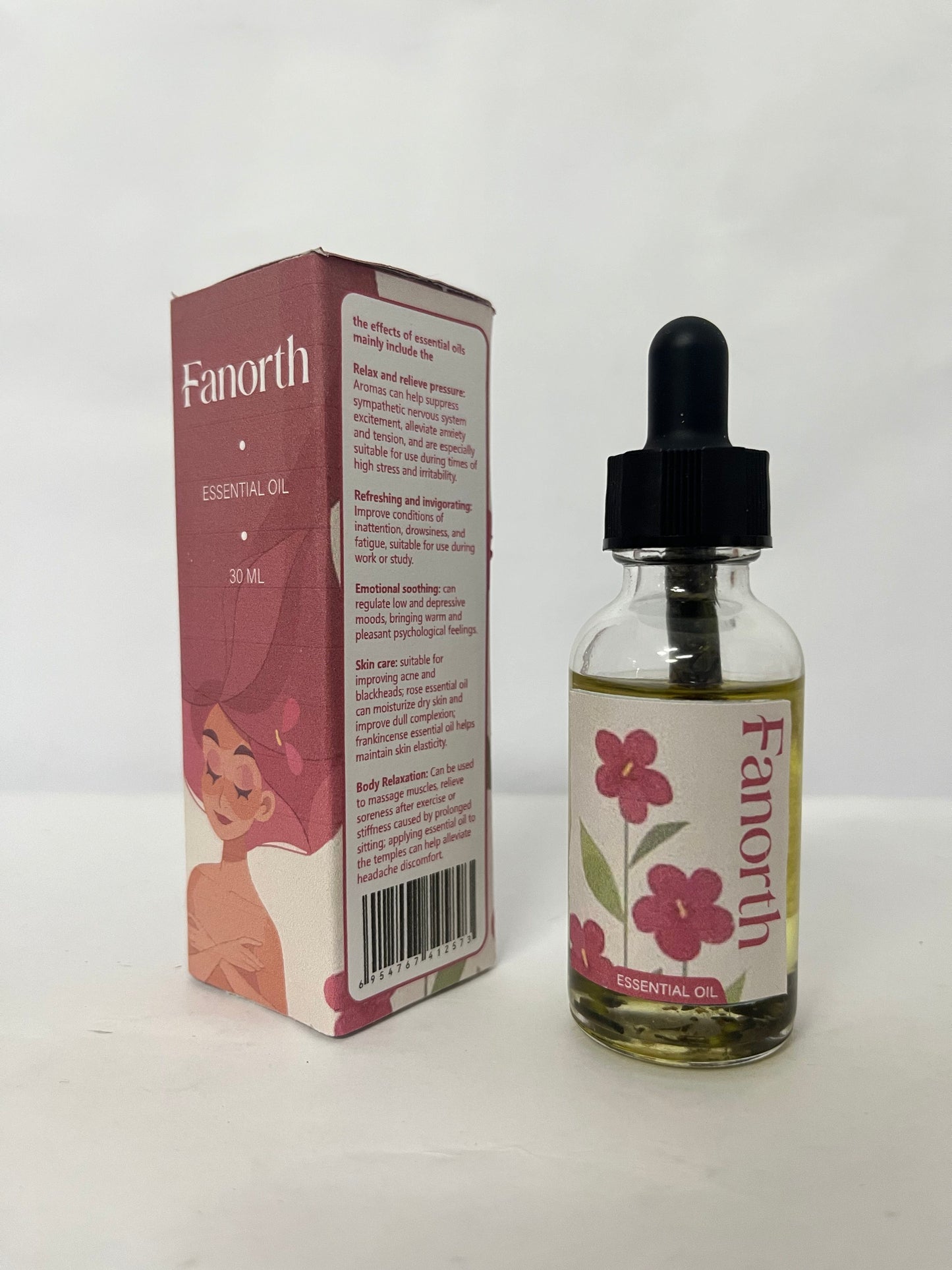 Fanorth 30ML Essential Oil - Your All-in-One Solution for Body, Mind & Skin Nourishment
