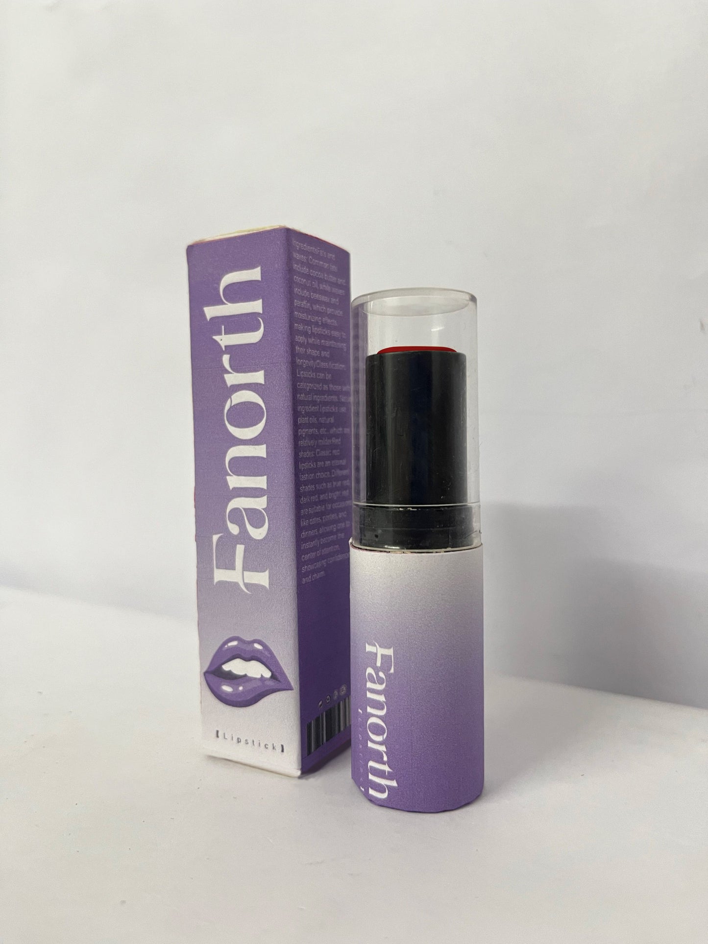 Fanorth Velvet Matte Red Lipstick, Long-Lasting & Highly Pigmented, A Must-Have for Premium Lip Look