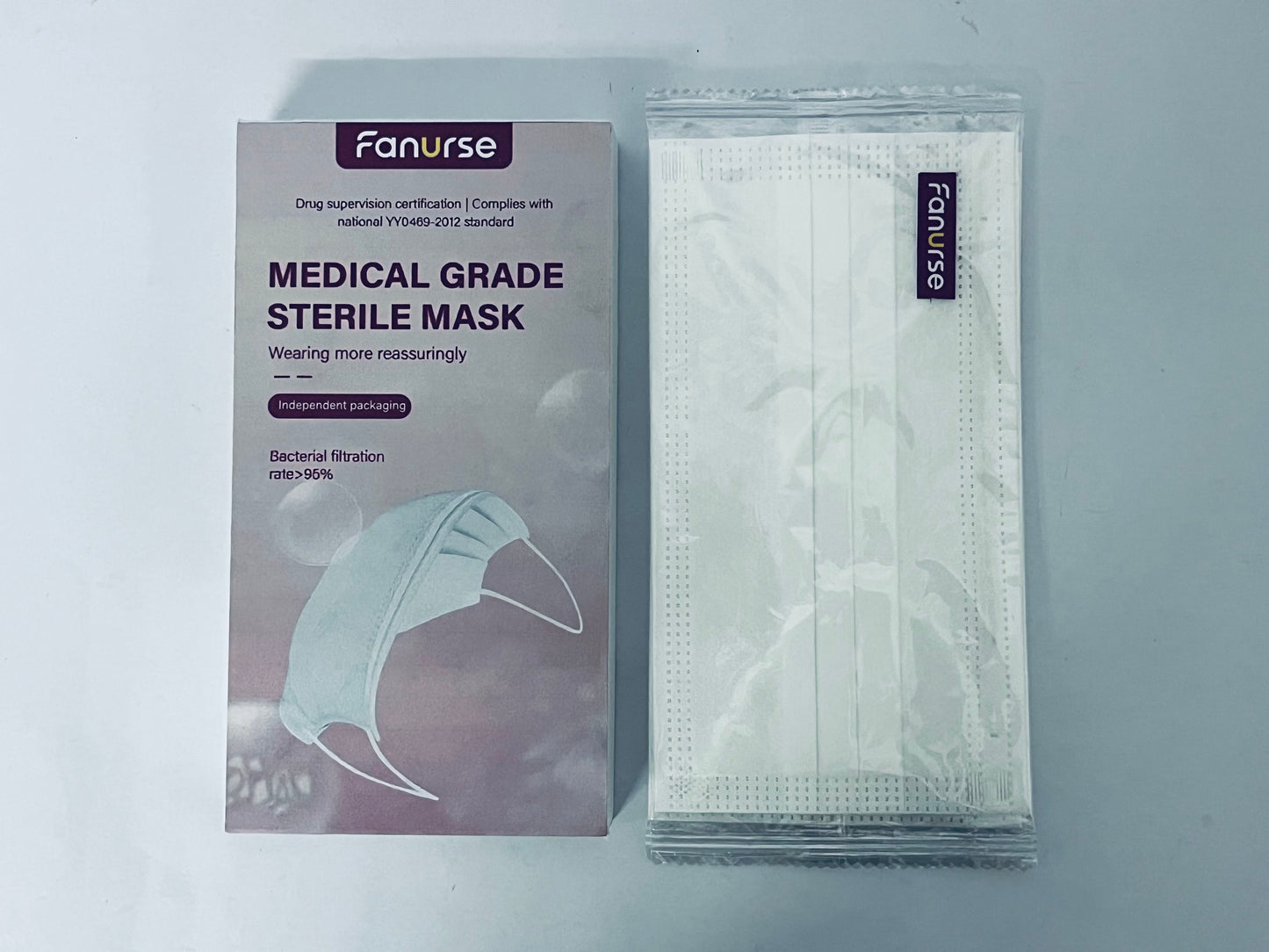 Fanurse 3Ply Disposable Face Masks – ≥95% Filtration