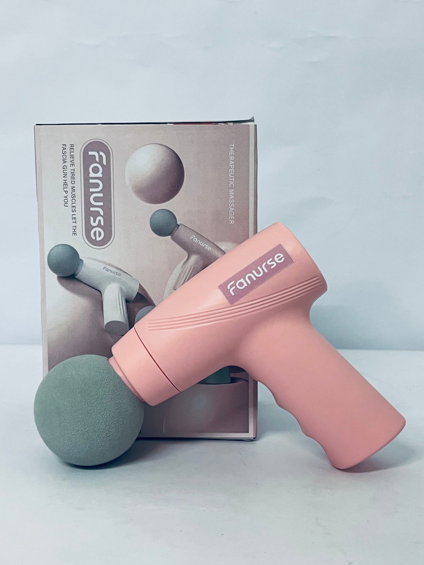 Fanurse Pink Massage Gun, Deep Tissue Back Massage for Pain Relief