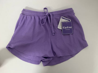 [Farlove Pants]——Farlove Waffle Knit Lounge Shorts - Loose-Fit Casual Shorts for Home & Outdoors