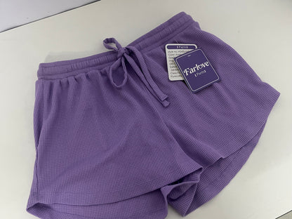 [Farlove Pants]——Farlove Waffle Knit Lounge Shorts - Loose-Fit Casual Shorts for Home & Outdoors