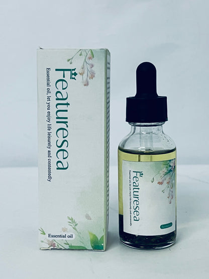 Featuresea Frankincense Essential Oil, 100% Pure & Natural Frankincense Oil for Hair, Face, Body Massage, Lift Skin, Aromatherapy, Bath