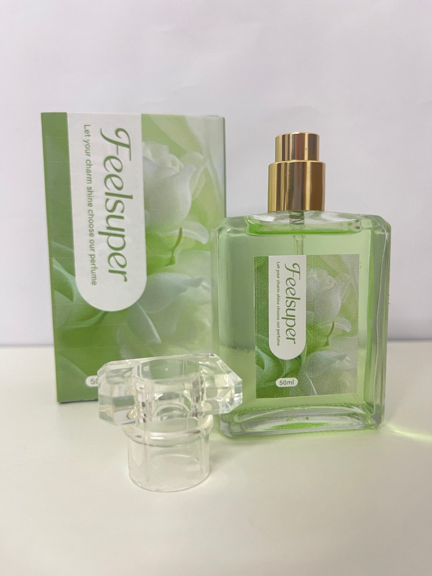 Feelsuper Fresh Green Tea & White Floral Perfume: A Refreshing "Oxygen-Style" Fragrance