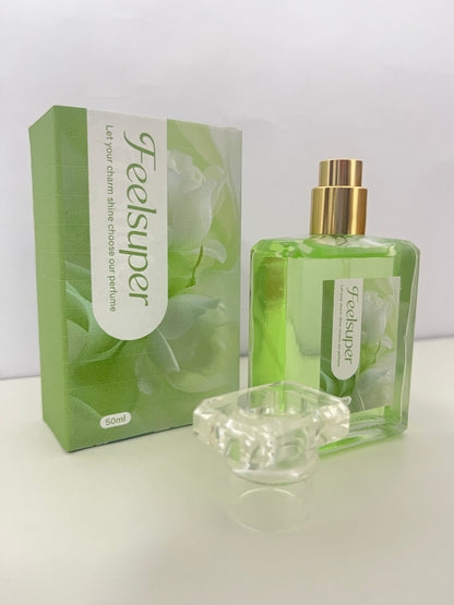 Feelsuper Fresh Green Tea & White Floral Perfume: A Refreshing "Oxygen-Style" Fragrance