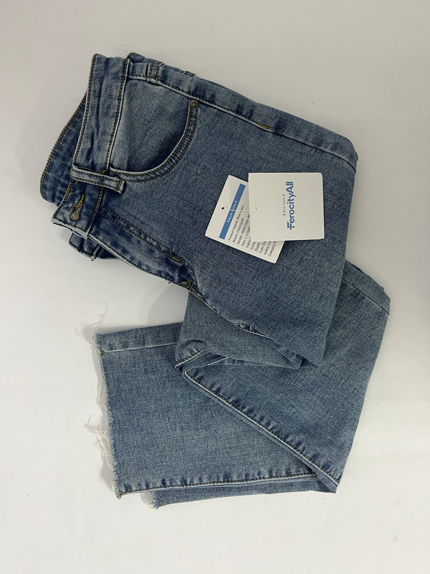 FerocityAll Jeans Bottom Skinny Boot Cut Jeans Legging for Women