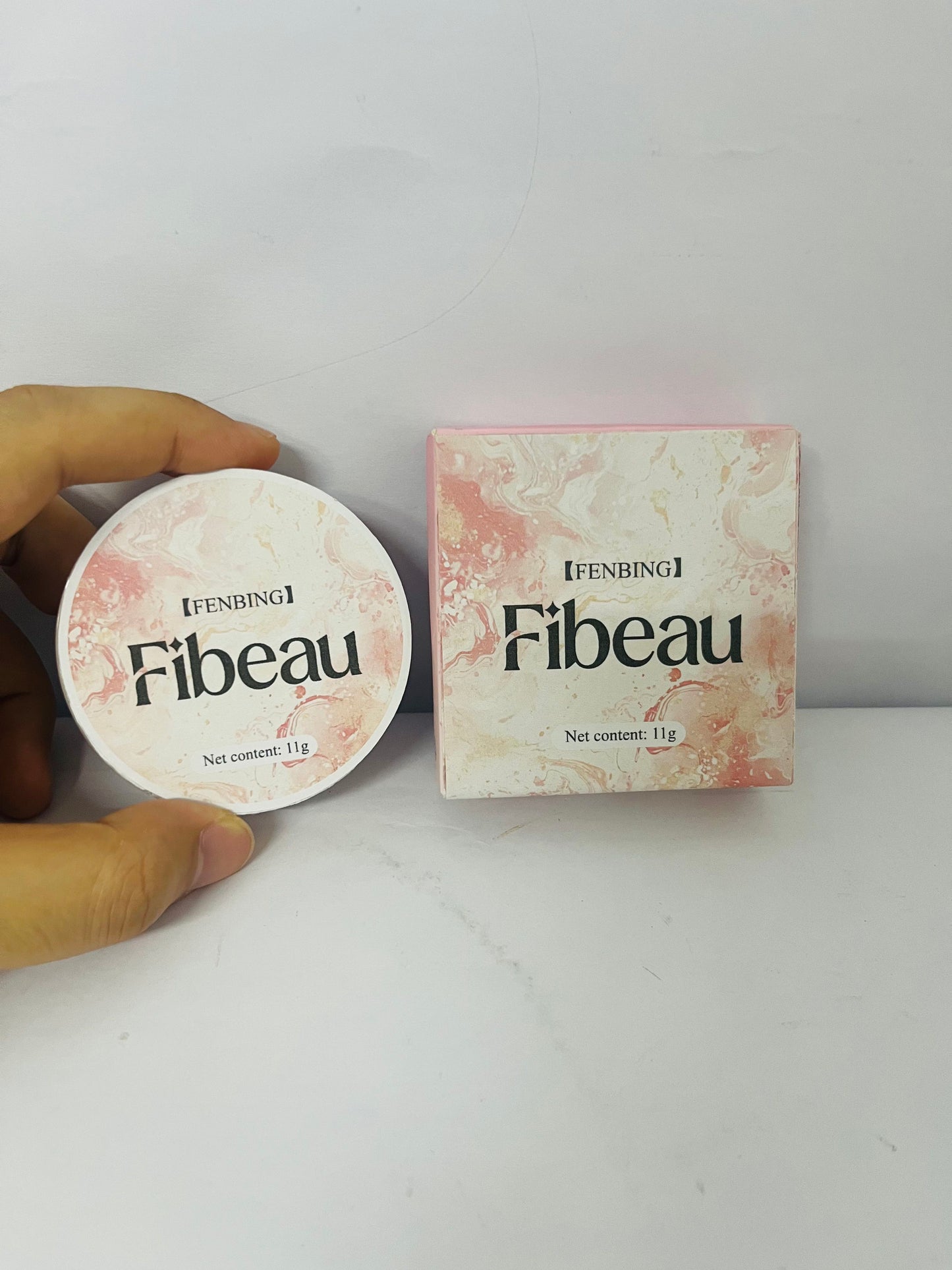 Fibeau Rice Compact Powder – Anti-Aging Pressed Powder with Brown Rice Ferment – Long-Lasting Natural Matte Finish – Moisturizing | Non-Comedogenic Face Powder