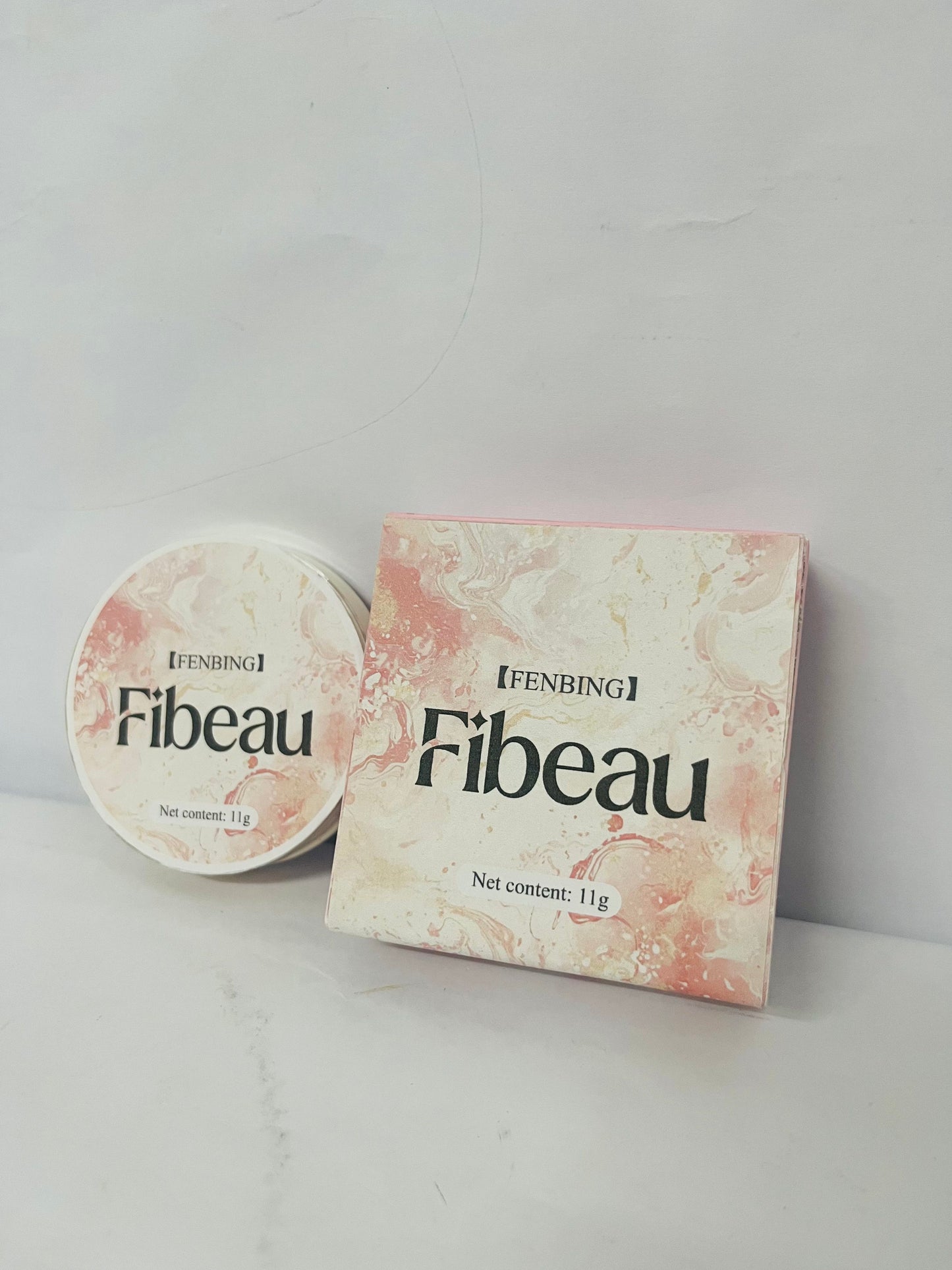Fibeau Rice Compact Powder – Anti-Aging Pressed Powder with Brown Rice Ferment – Long-Lasting Natural Matte Finish – Moisturizing | Non-Comedogenic Face Powder