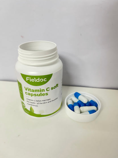 Fieldoc 30-Count Vitamin C Soft Capsules (Skin Health Support)