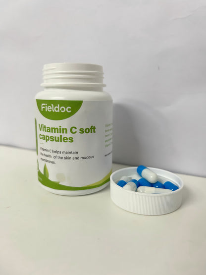 Fieldoc 30-Count Vitamin C Soft Capsules (Skin Health Support)
