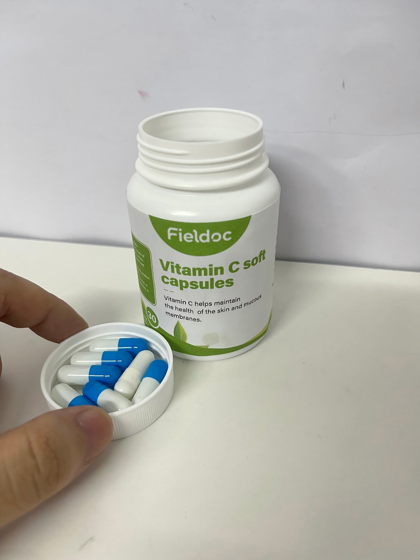 Fieldoc 30-Count Vitamin C Soft Capsules (Skin Health Support)
