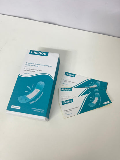 Fieldoc Skin-Friendly Adhesive Bandages (72mm×38mm, Waterproof)