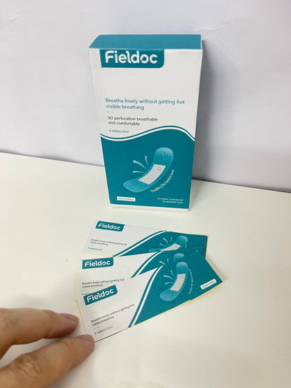 Fieldoc Skin-Friendly Adhesive Bandages (72mm×38mm, Waterproof)