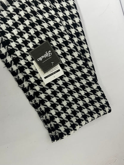 Fifthello Winter Warm Knitted Scarf Women's Premium Houndstooth Collar Scarves