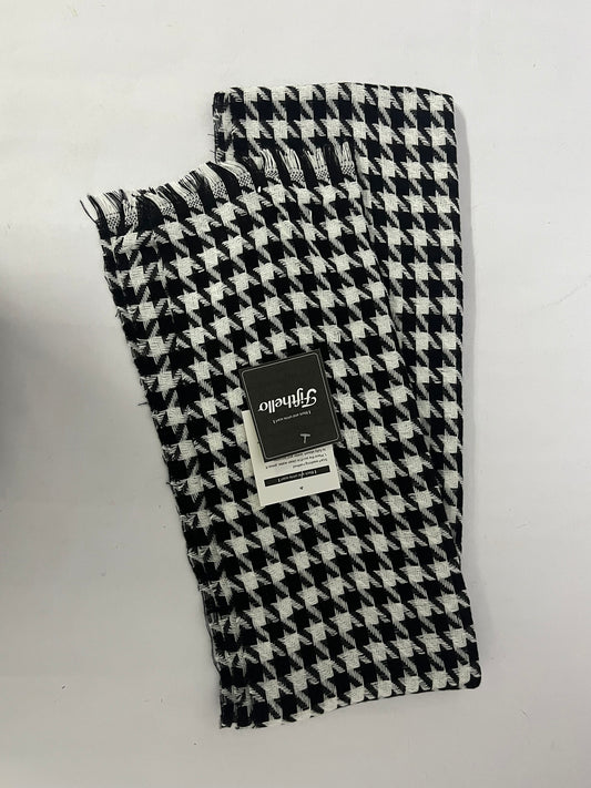 Fifthello Winter Warm Knitted Scarf Women's Premium Houndstooth Collar Scarves