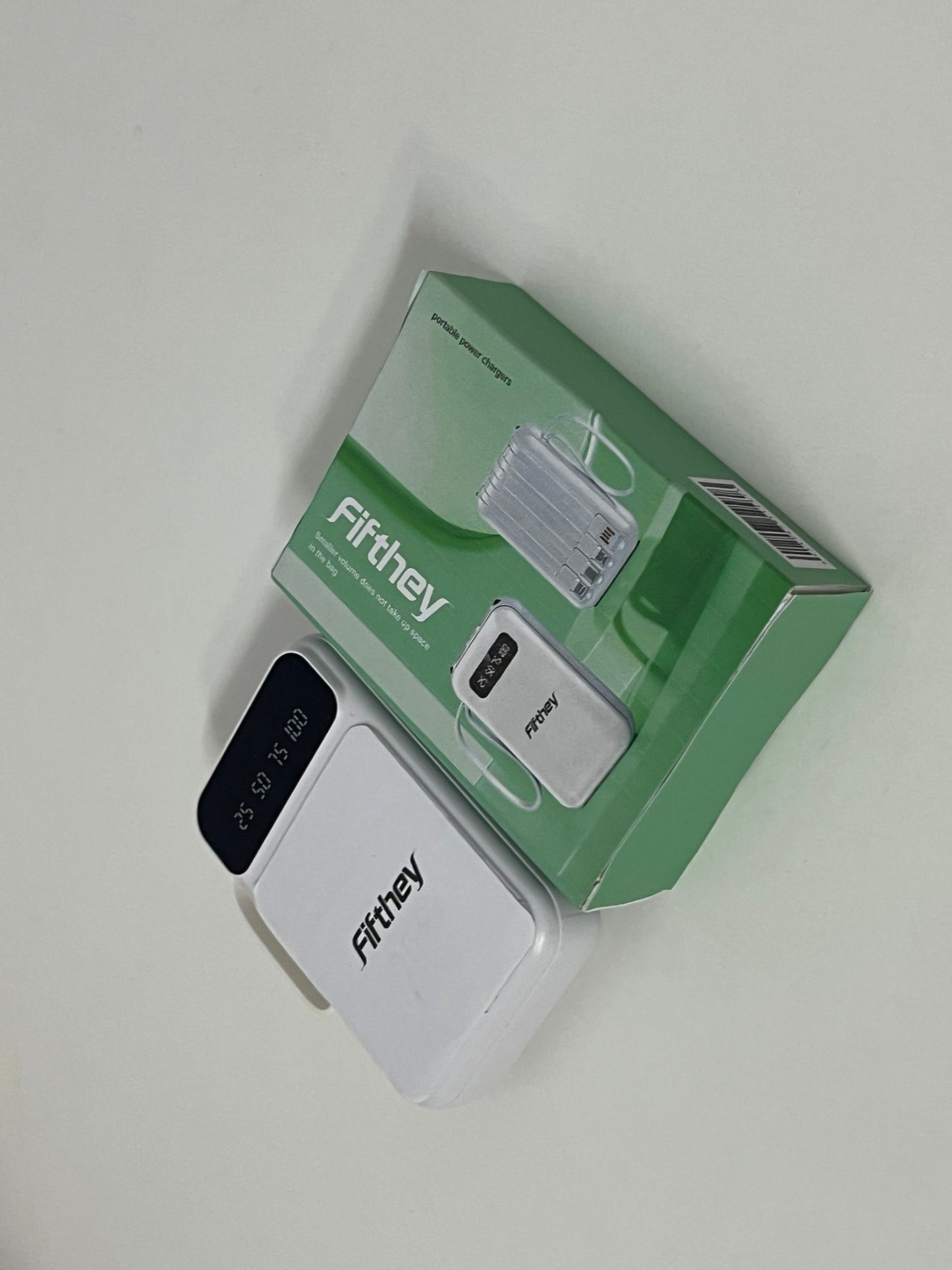 [Fifthey Portable power chargers]-All-in-One Portable Charger - 5000mAh Power Bank with Built-in Cables