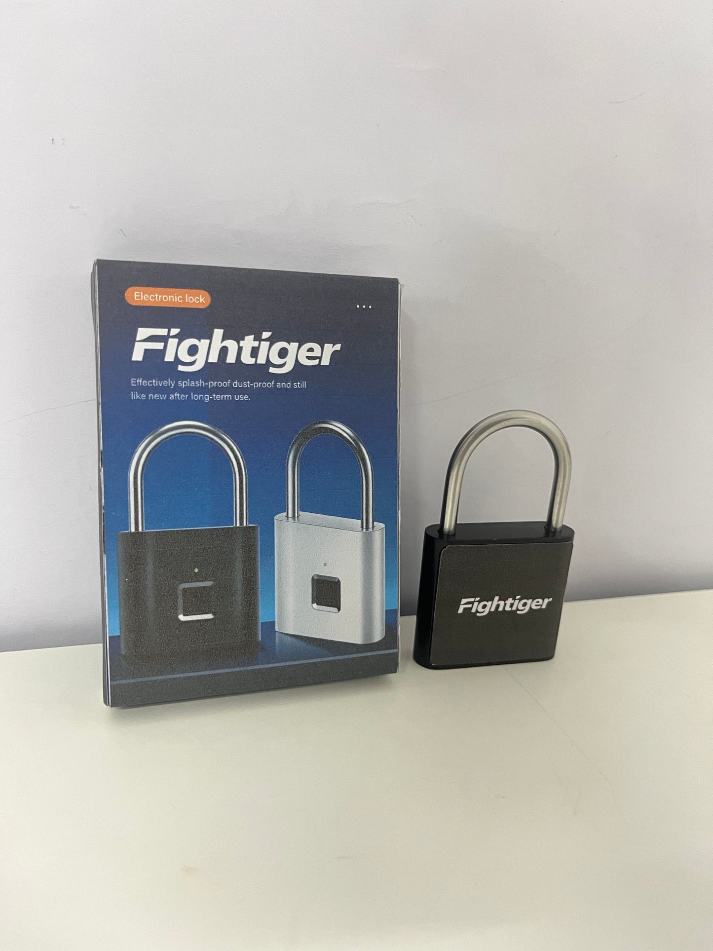 Fightiger Fingerprint Smart Electronic Padlock Splash-Proof & Dust-Proof Security Essential