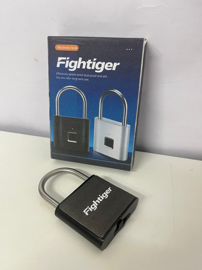 Fightiger Fingerprint Smart Electronic Padlock Splash-Proof & Dust-Proof Security Essential