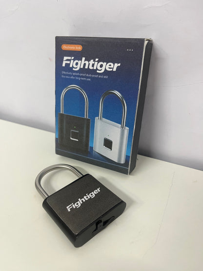 Fightiger Fingerprint Smart Electronic Padlock Splash-Proof & Dust-Proof Security Essential