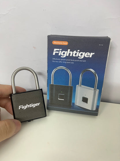Fightiger Fingerprint Smart Electronic Padlock Splash-Proof & Dust-Proof Security Essential