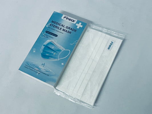 Finear Soft Disposable Face Masks for Everyday Use - 3-Layer Protection with ≥98%, Breathable & Lightweight, Elastic Earloop Design（20-Pack）