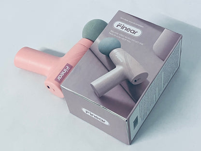 Finear Mini Portable Deep Tissue Massage Gun - Quiet Operation, Long-Lasting Battery for Full Body Muscle Recovery and Myofascial Pain Relief