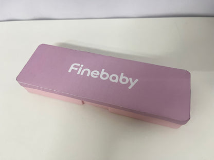【Finebaby Two-Tone Pen Storage Box】—— Stylish & Practical Stationery Organizer