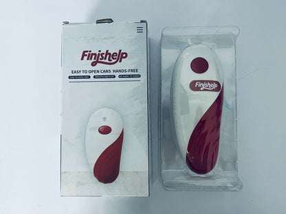 Finishelp Kitchen Automatic Safety Cordless One Tin Touch Electric Can Opener Professional Electric Can Opener One-touch switch Smooth can edge Being friendly to left-hander and arthritics