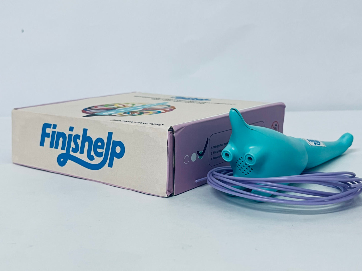 Finishelp 3D Printing Pen - Includes 3D Pen, 3 Starter Colors of PLA Filament, Stencil Book + Project Guide, and Charger
