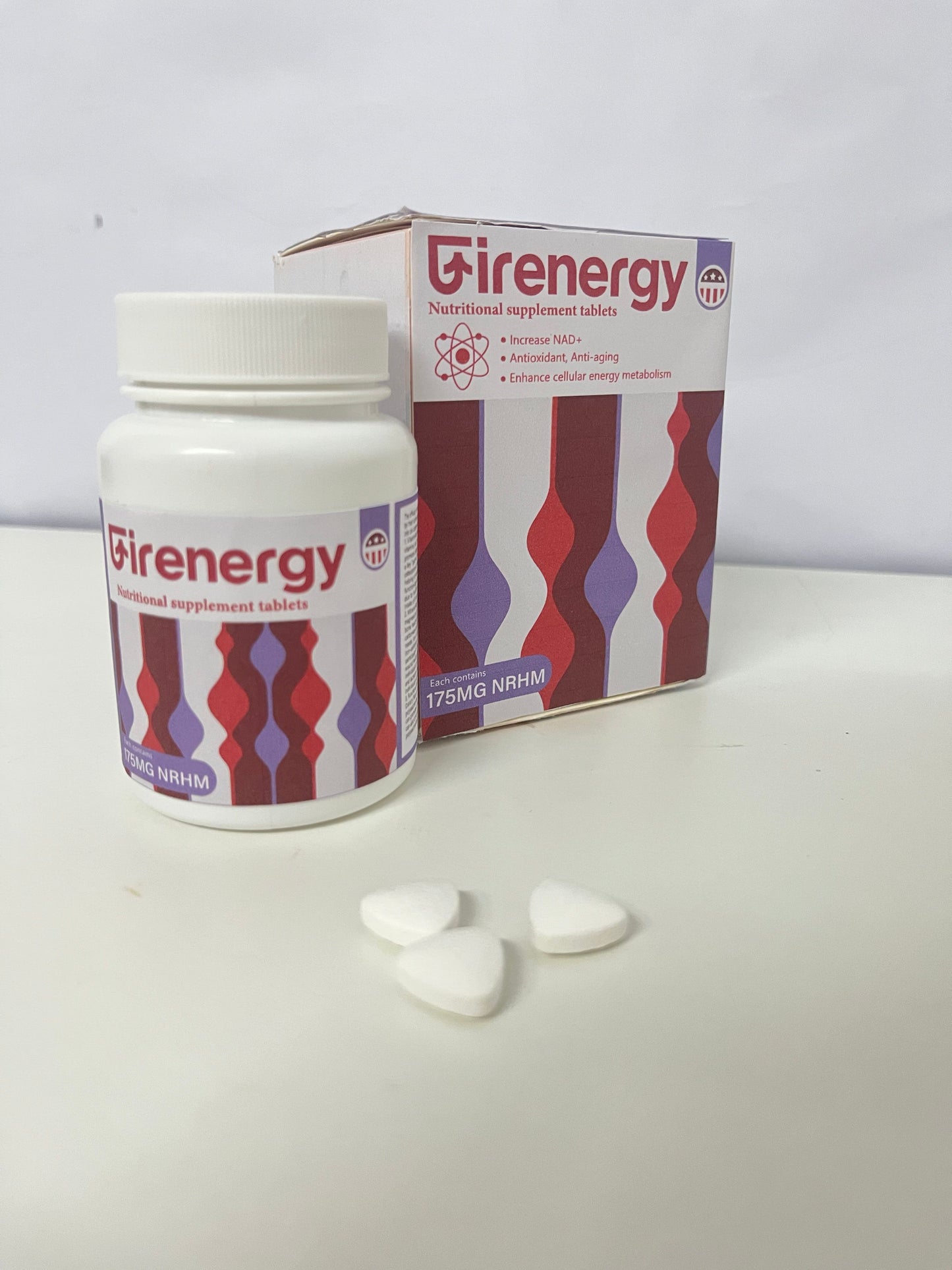 Firenergy Nutritional supplements Nutritional Supplement Tablets Increase NAD⁺ Antioxidant & Anti-aging Enhance Cellular Energy Metabolism A Revitalizing Choice