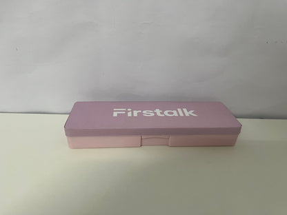 Firstalk Soft Purple Gradient Pencil Case A Minimalist & Healing Stationery Storage Essential