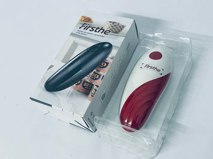 Firsthe One Touch Electric Can Opener Easy Open Any Can Sizes with Smooth Edge, Hand Held Portable Battery Operated Electric Can Openers, Kitchen Gadgets Automatic Can Opener for Seniors