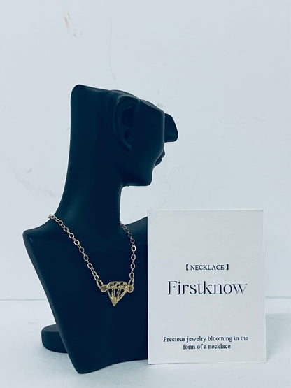 Firstknow Diamond-Shaped Charm Necklace, Diamond-Shaped Pendant, Motivating Necklace, Direct Sales Team Gifts, Inspiring Necklace, Daughter Gift, Wife Gift