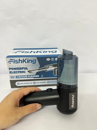 FishKing Handheld Car Vacuum Cleaner Car Vacuum Portable Cordless High Power Mini Vacuum Cleaner Rechargeable & Air Duster for Home Office Pet