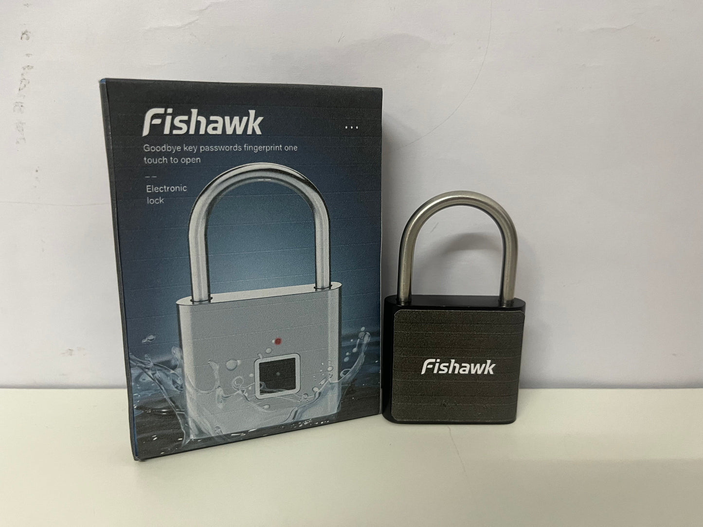 【Fishawk Fingerprint Electronic Padlock】—— Keyless Security, One-Touch Access