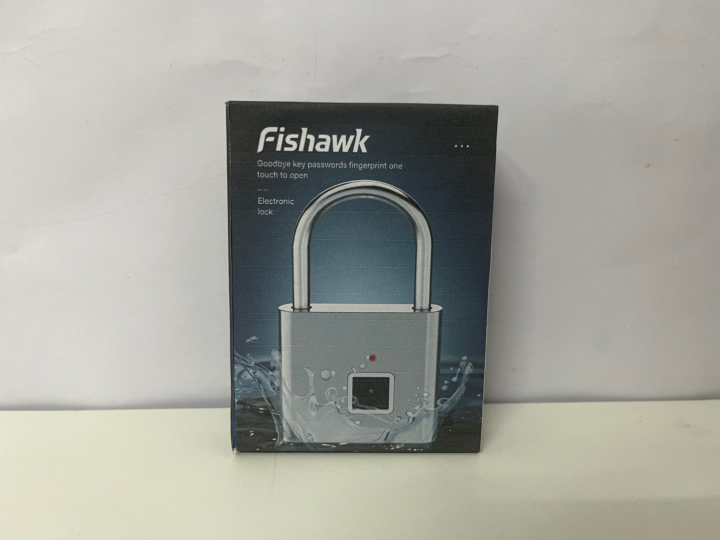 【Fishawk Fingerprint Electronic Padlock】—— Keyless Security, One-Touch Access
