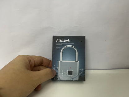 【Fishawk Fingerprint Electronic Padlock】—— Keyless Security, One-Touch Access