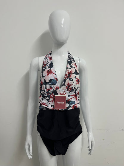 【Fisheart Halter Floral Swimsuit】—— Stylish & Flattering Beach Wear