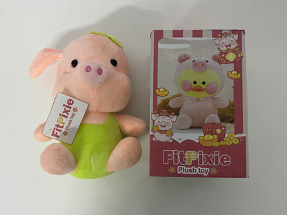 FitPixie Cute Pig Plush Toy A Soft & Healing Companion