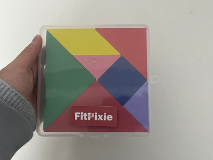 FitPixie Tangram Puzzle Blocks A Fun & Educational Tool for Thinking Training