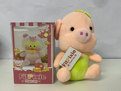 FitPixie Cute Pig Plush Toy A Soft & Healing Companion