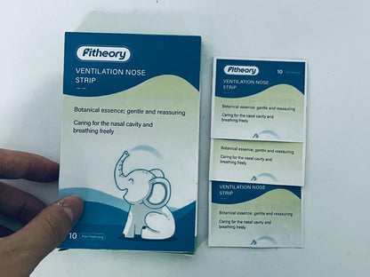 Fitheory Strips for Breathing Nasal Congestion Relieve promoting a more restful sleep experience