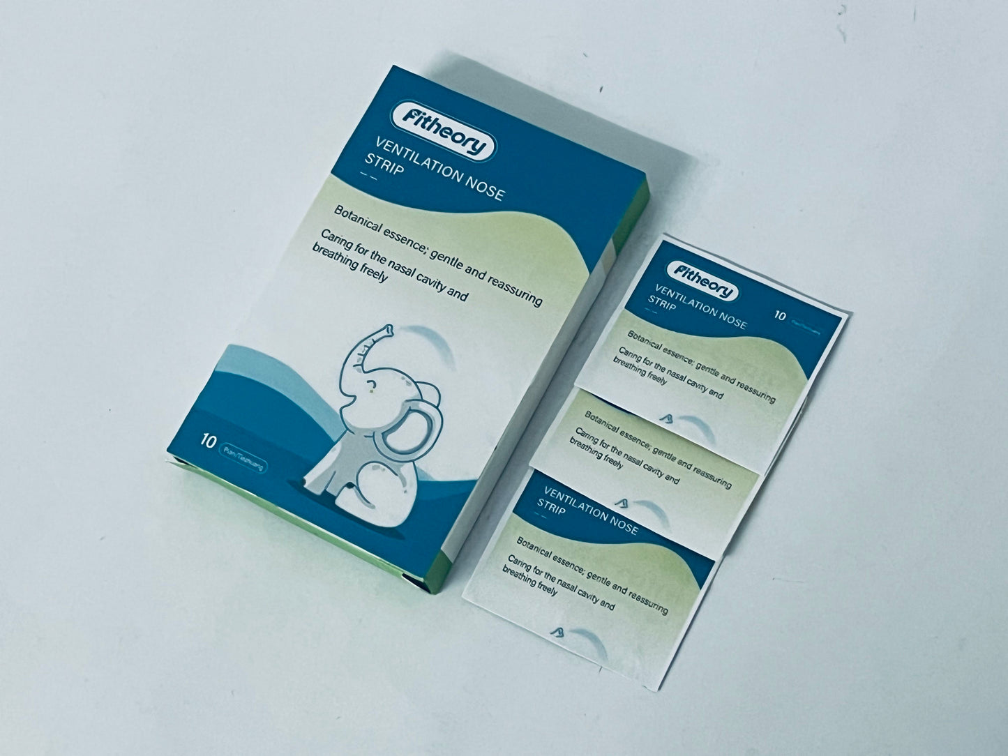 Fitheory Strips for Breathing Nasal Congestion Relieve promoting a more restful sleep experience
