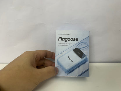 Flagoose Digital Display Large-Capacity Power Bank A Long-Lasting Portable Charging Essential