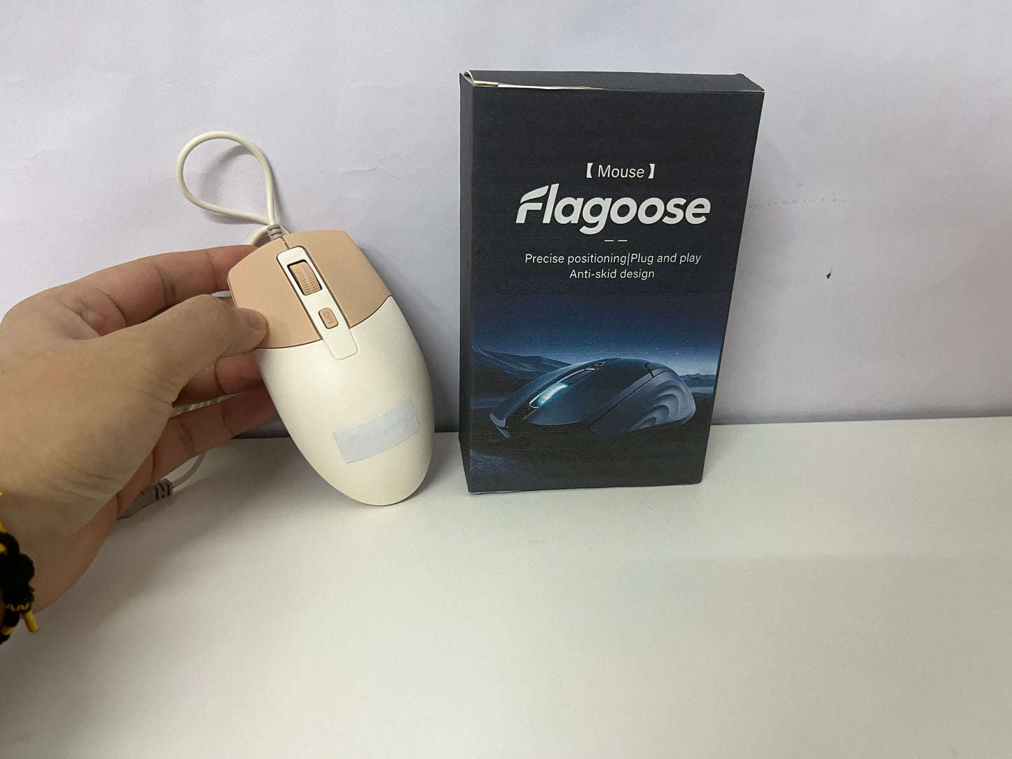 Flagoose Precision Positioning Wired Mouse A Comfortable & Practical Tool for Office & Gaming