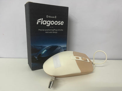 Flagoose Precision Positioning Wired Mouse A Comfortable & Practical Tool for Office & Gaming